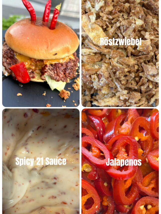 Hot Spicy Smash 
Wenn’s nicht brennt, war’s nicht scharf genug 🌶️🔥